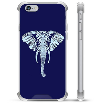 iPhone 6 / 6S Hybrid Cover - Elefant