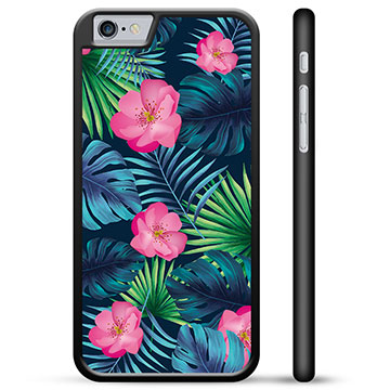 iPhone 6 / 6S Beskyttende Cover - Tropiske Blomster