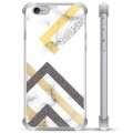 iPhone 6 Plus / 6S Plus Hybrid Cover - Abstrakt Marmor