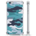 iPhone 6 Plus / 6S Plus Hybrid Cover - Blå Camouflage