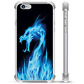 iPhone 6 / 6S Hybrid Cover - Blå Ild Drage