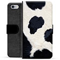 iPhone 6 / 6S Premium Flip Cover med Pung - Kohud