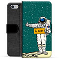 iPhone 6 / 6S Premium Flip Cover med Pung - Til Mars