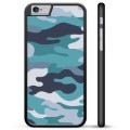 iPhone 6 / 6S Beskyttende Cover - Blå Camouflage
