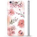 iPhone 6 Plus / 6S Plus TPU Cover - Lyserøde Blomster