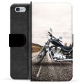 iPhone 6 / 6S Premium Flip Cover med Pung - Motorcykel