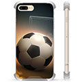 iPhone 7 Plus / iPhone 8 Plus Hybrid Cover - Fodbold