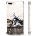 iPhone 7 Plus / iPhone 8 Plus Hybrid Cover - Motorcykel