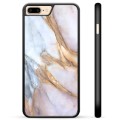 iPhone 7 Plus / iPhone 8 Plus Beskyttende Cover - Elegant Marmor