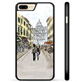 iPhone 7 Plus / iPhone 8 Plus Beskyttende Cover - Italiensk Gade