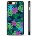 iPhone 7 Plus / iPhone 8 Plus Beskyttende Cover - Tropiske Blomster