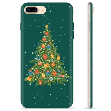 iPhone 7 Plus / iPhone 8 Plus TPU Cover - Juletræ