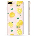 iPhone 7 Plus / iPhone 8 Plus TPU Cover - Citron Mønster