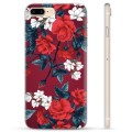 iPhone 7 Plus / iPhone 8 Plus TPU Cover - Vintage Blomster