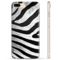 iPhone 7 Plus / iPhone 8 Plus TPU Cover - Zebra