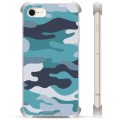iPhone 7/8/SE (2020) Hybrid Cover - Blå Camouflage