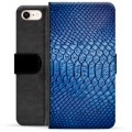 iPhone 7/8/SE (2020) Premium Flip Cover med Pung - Læder
