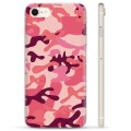 iPhone 7/8/SE (2020) TPU Cover - Pink Camouflage