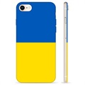 iPhone 7/8/SE (2020)/SE (2022) TPU Cover Ukrainsk Flag - Gul og lyseblå