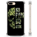 iPhone 7 Plus / iPhone 8 Plus Hybrid Cover - No Pain, No Gain