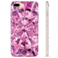 iPhone 7 Plus / iPhone 8 Plus TPU Cover - Pink Krystal