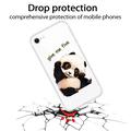 iPhone 7/8/SE (2020)/SE (2022) Stilfuld Ultra-Slim TPU Cover - Panda