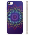 iPhone 7/8/SE (2020) TPU Cover - Farverig Mandala