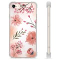 iPhone 7/8/SE (2020)/SE (2022) Hybrid Cover - Lyserøde Blomster