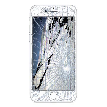 iPhone 8 Skærm Reparation - LCD/Touchskærm - Hvid - Original Kvalitet