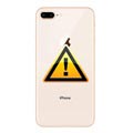 iPhone 8 Plus Bag Cover Reparation - inkl. ramme - Guld