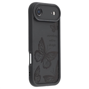 iPhone Air TPU-cover med Sommerfugleprint