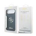 iPhone Air Guess IML 4G Script Metal Logo Cover - Blå