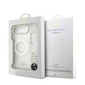 iPhone Air Guess IML Glitter Script Rem Cover - MagSafe-kompatibel - Gennemsigtig