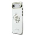 iPhone Air Guess Mirror 4G Glitter Logo Hybrid Cover - MagSafe-kompatibel - Guld