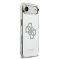 iPhone Air Guess Mirror 4G Glitter Logo Hybrid Cover - MagSafe-kompatibel - Guld