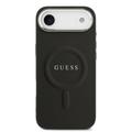 iPhone Air Guess Saffiano Hybrid Cover - MagSafe Kompatibel - Sort