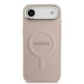 iPhone Air Guess Saffiano Hybrid Cover - MagSafe Kompatibel - Pink