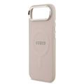 iPhone Air Guess Saffiano Hybrid Cover - MagSafe Kompatibel - Pink