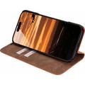 iPhone Air JT Berlin BookCase Tegel Flip Lædercover - Cognac