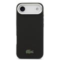 iPhone Air Lacoste Iconic Petit Pique Kamerastativ Cover - MagSafe-kompatibel - Sort