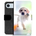 iPhone Air Premium Flip Cover med Pung - Hund