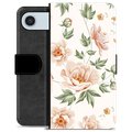 iPhone Air Premium Flip Cover med Pung - Floral