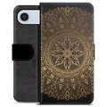 iPhone Air Premium Flip Cover med Pung - Mandala