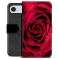 iPhone Air Premium Flip Cover med Pung - Rose