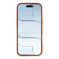 iPhone Air Pufferjakke Stødfast TPU-cover - Orange