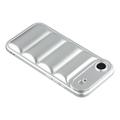 iPhone Air Pufferjakke Stødfast TPU-cover - Sølv