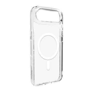 iPhone Air Puro Lite Mag Hybrid Cover - hvid/gennemsigtig