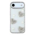 iPhone Air Funklende Kærlighed og Perle Hybrid Cover - gennemsigtig