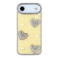 iPhone Air Funklende Kærlighed og Perle Hybrid Cover - Gul