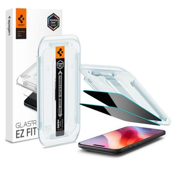iPhone Air Spigen Glas.tR Ez Fit Privacy Skærmbeskyttelse Hærdet Glas - 2 Stk.